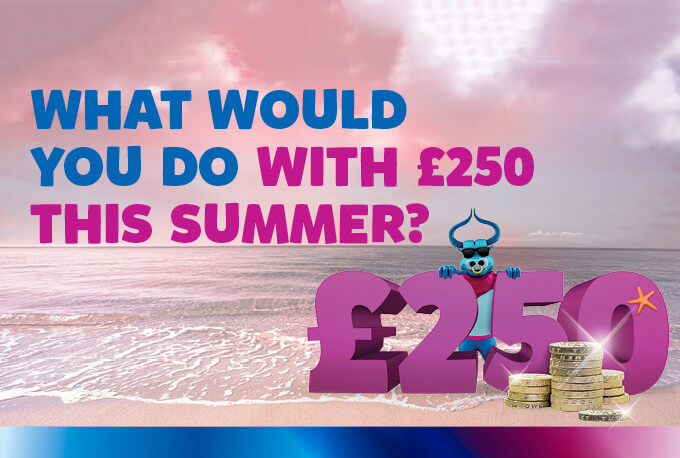 What Would You Do With £250 Summer Promotion